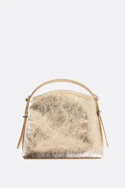 borsa Voyou nano in pelle laminata