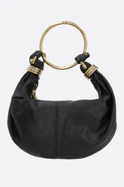 Bracelet Bag small in pelle martellata