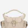 Camera Bag media in pelle lucida