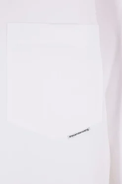 camicia boyfriend in popeline di cotone