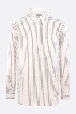 camicia Cassandre in popeline a righe