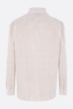 camicia Cassandre in popeline a righe
