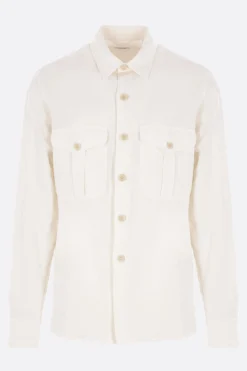 camicia Glenn in misto lino