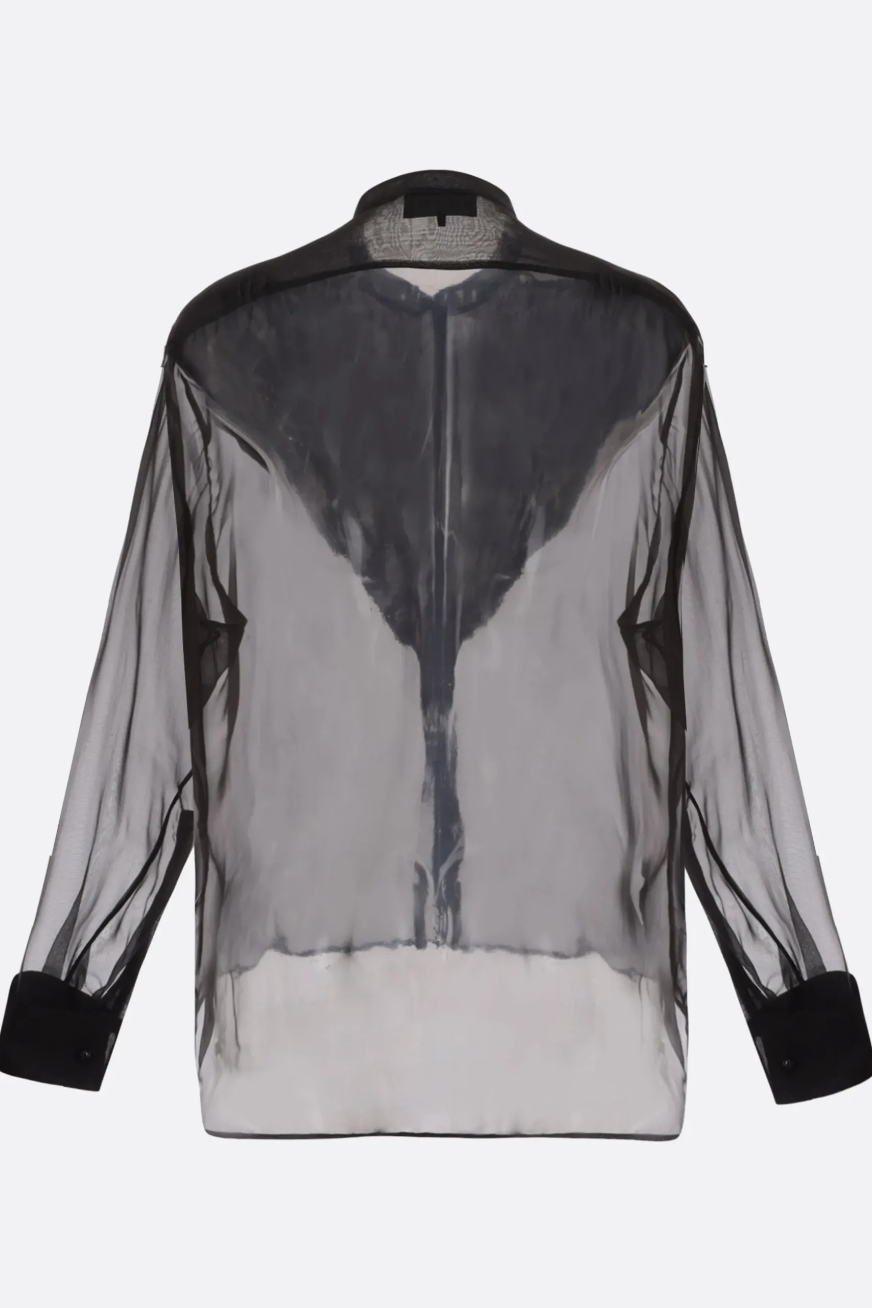camicia in chiffon