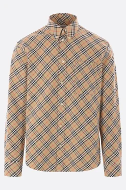 camicia in cotone Check