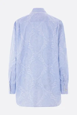 camicia in cotone Paisley