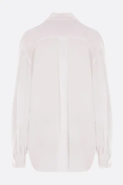 camicia in crepe de chine