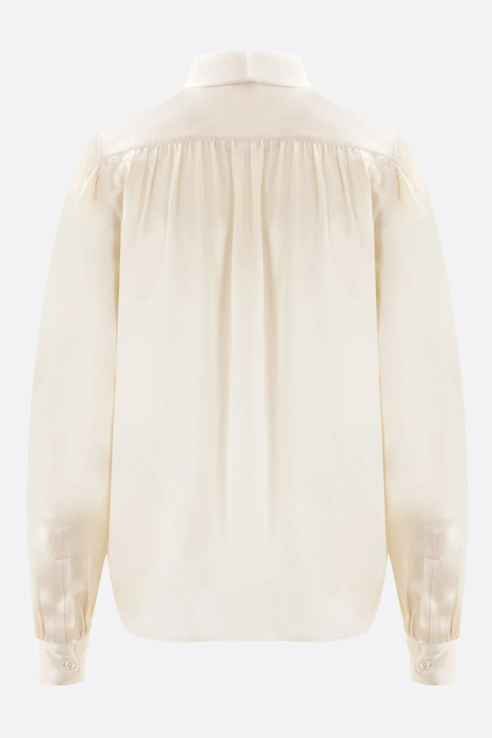 camicia in envers satin