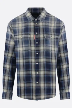 camicia in flanella check