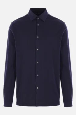 camicia in jersey