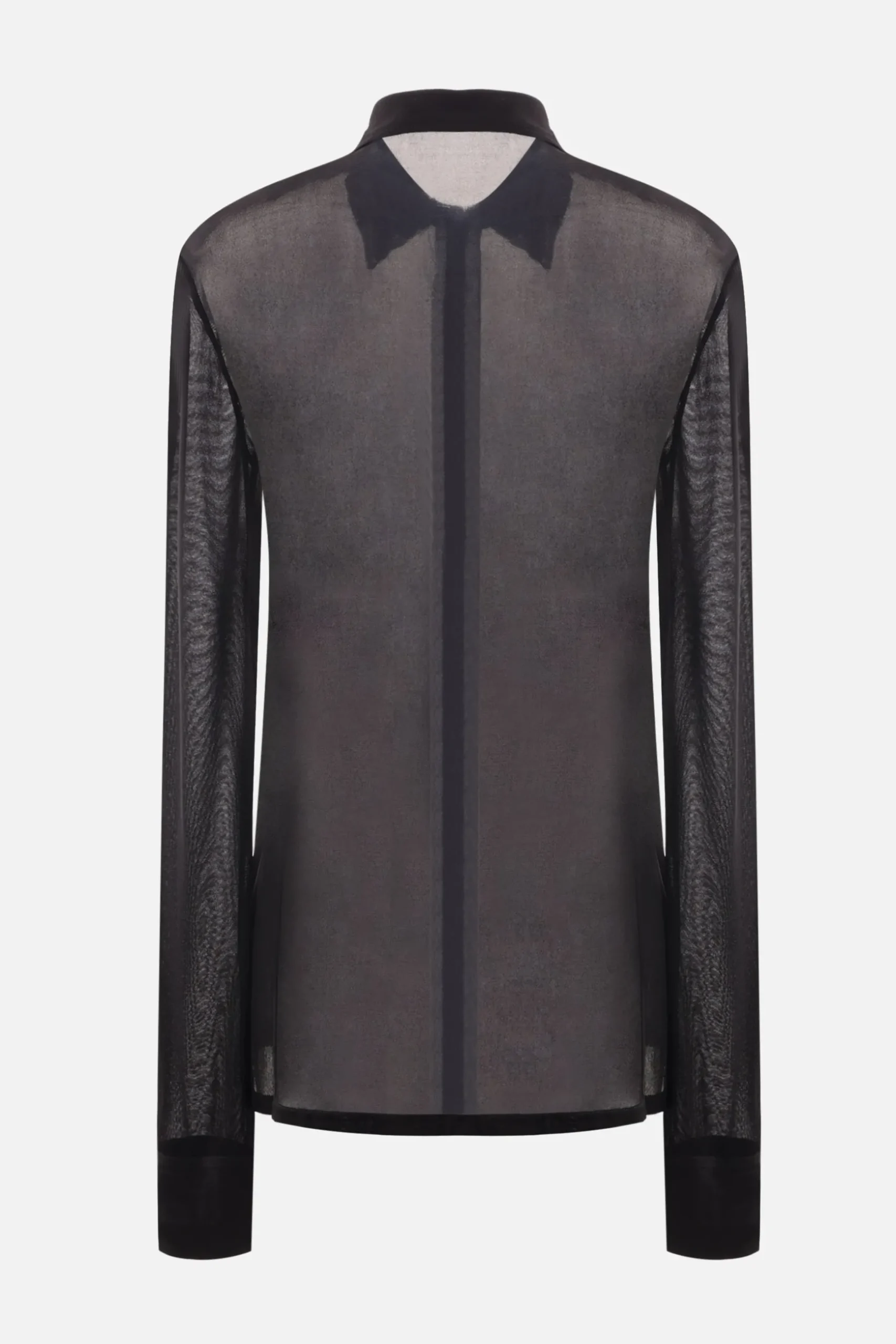 camicia in jersey crepe