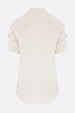 camicia in misto seta