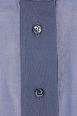 camicia in organza di cotone