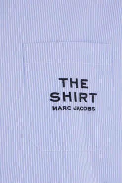 camicia in popeline a righe
