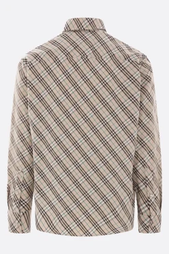 camicia in popeline check