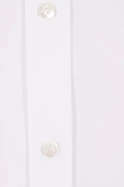 camicia in popeline con logo