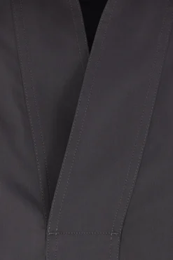 camicia in popeline di cotone e seta