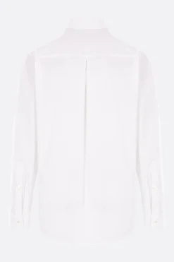 camicia in popeline ricamo Fendi Roma