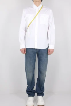camicia loose-fit in popeline