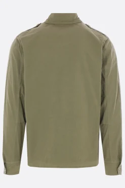 camicia militare in cotone