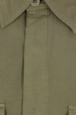 camicia militare in cotone