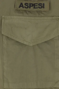 camicia militare in cotone