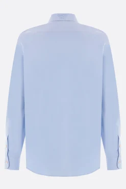 camicia oversize in popeline