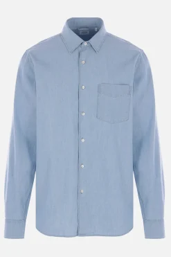 camicia Sedici in denim leggero