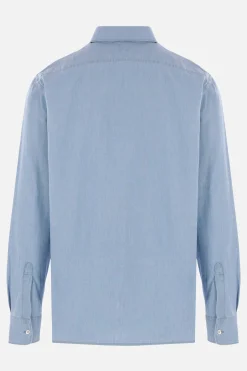 camicia Sedici in denim leggero