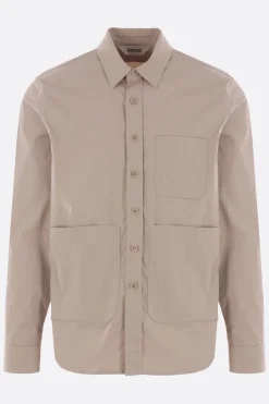 camicia Utility in popeline
