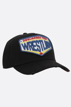 cappello baseball Dsquared2 Boxeur in gabardine
