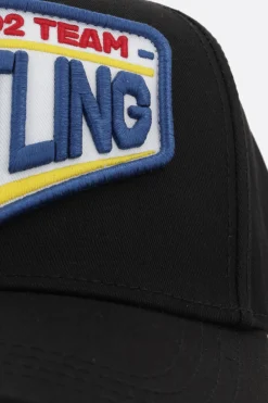cappello baseball Dsquared2 Boxeur in gabardine