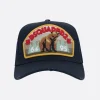 cappello baseball in gabardine patch logo
