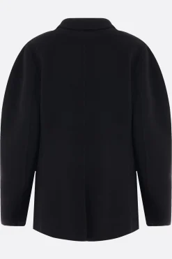 cappotto doppiopetto in lana e cashmere