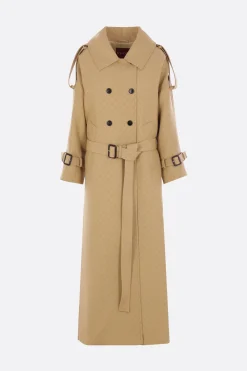 cappotto oversize in jacquard GG