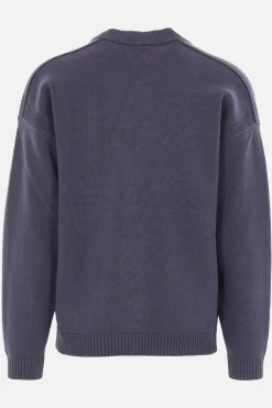 cardigan Bold Fox Head in misto cotone