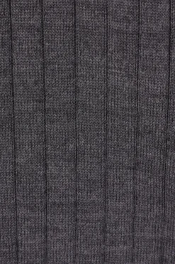 cardigan in lana a coste