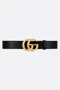 cintura GG Marmont in pelle liscia