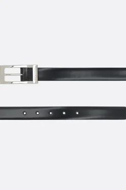 cintura in pelle spazzolata