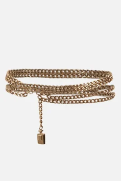 cintura multicatena con charm Chanel N° 5 parfum