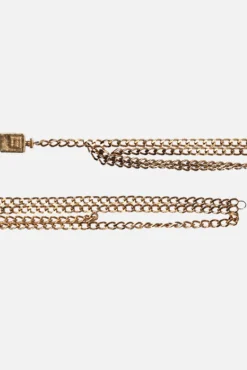 cintura multicatena con charm Chanel N° 5 parfum
