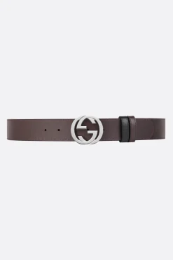 cintura reversibile Gucci Signature