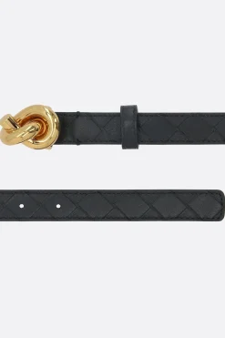cintura sottile Knot in Intrecciato 15
