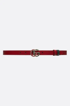 cintura sottile reversibile GG Marmont