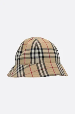 cloche in nylon stampa Burberry Check