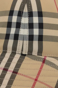 cloche in nylon stampa Burberry Check