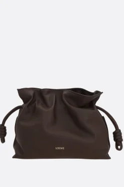 clutch Flamenco media in nappa