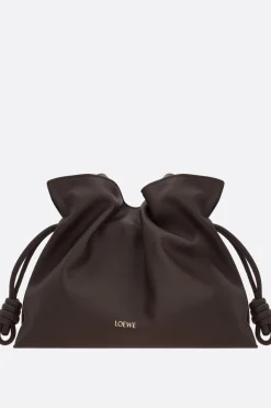 clutch Flamenco media in nappa