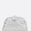 clutch Lauren 1980 small in Intrecciato nappa
