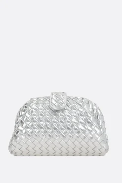 clutch Lauren 1980 small in Intrecciato nappa